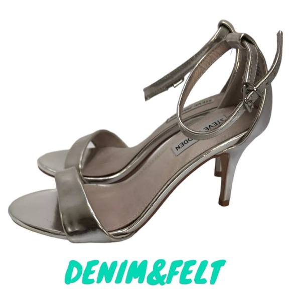 Steve Madden Womens Silver High Heels | Size 6 | No Box | NEW/NWOT!!🩶🩶 - Picture 7 of 10